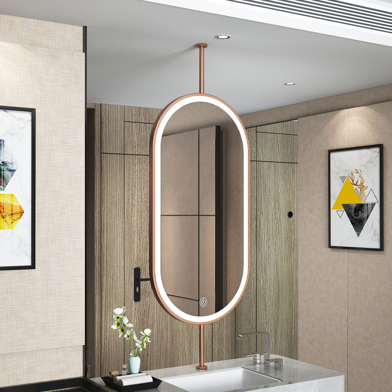 Cermin Gantung Oval Ukuran 60x - Home Living Bathroom Vanity ulasan dan harga
