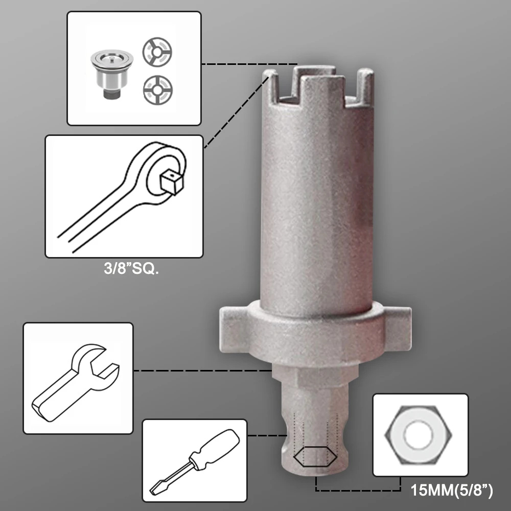 TINSOL Kunci Pas Keran Wastafe - Home Bathroom Water Heater ulasan dan harga
