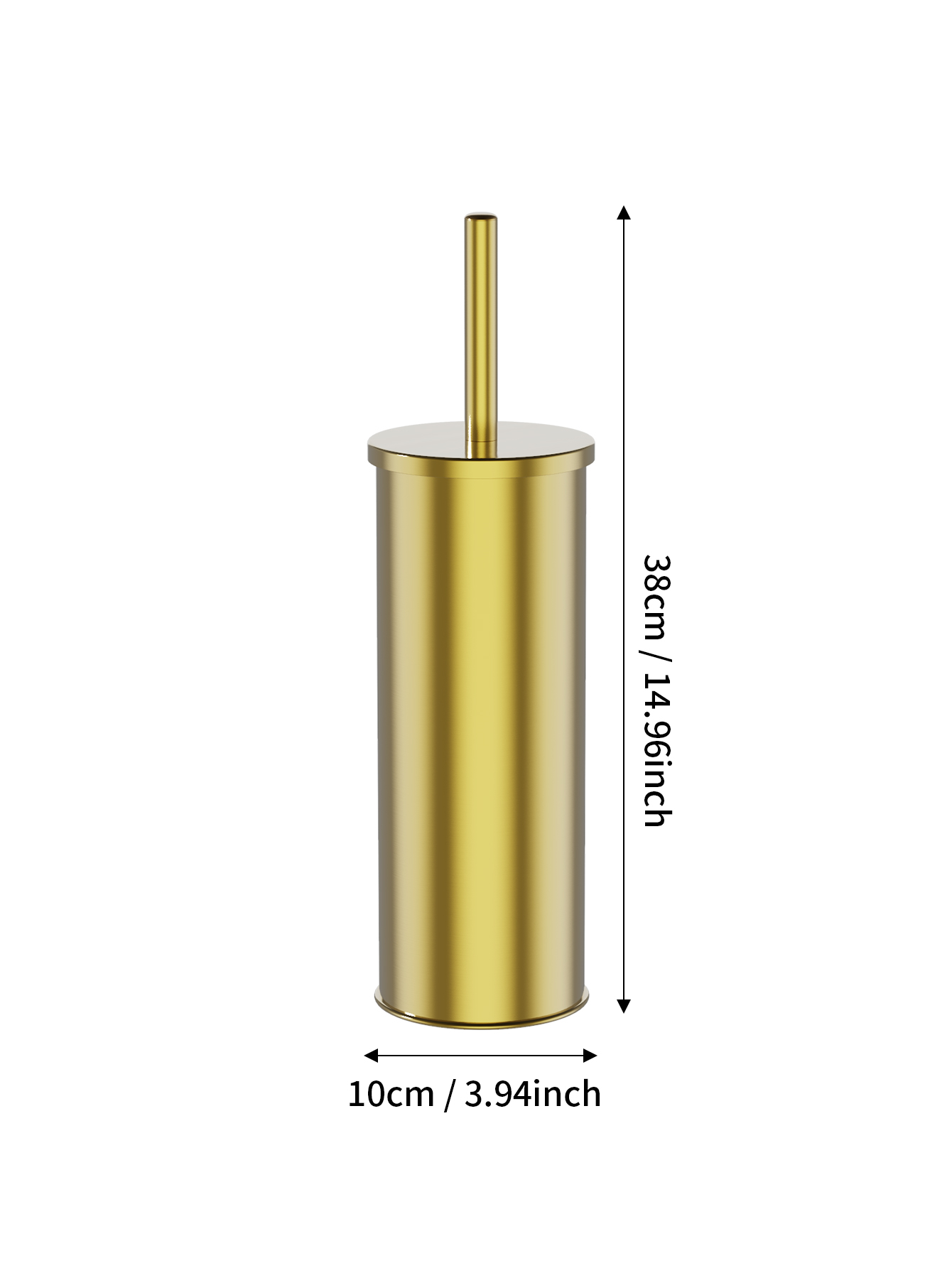 1 Set Sikat Toilet Baja Tahan  - Toilet Brush Holder ulasan dan harga
